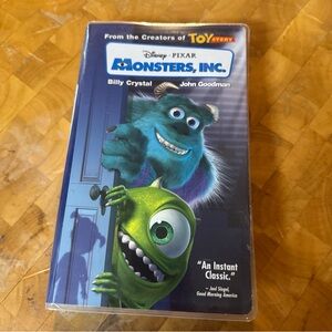 Monsters, Inc. VHS - Blue and Green